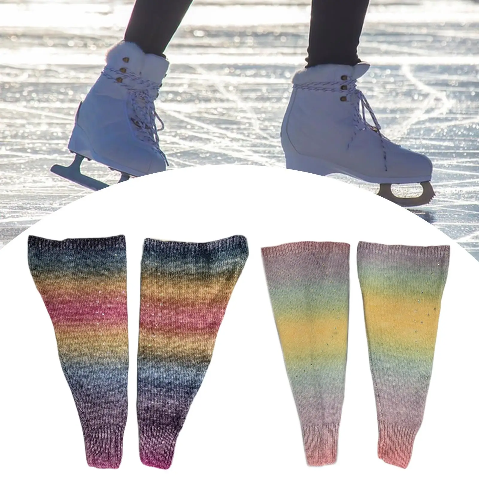 Knitted Leg Warmers Streetwear Lengthened Long Socks with Rhinestones Warm Leggings Baggy Cuff Ankle Heap Socks for Women Girls
Knitted Leg Warmers Streetwear Lengthened Long Socks with Rhinestones Warm Leggings Baggy Cuff Ankle Heap Socks for Women Girls