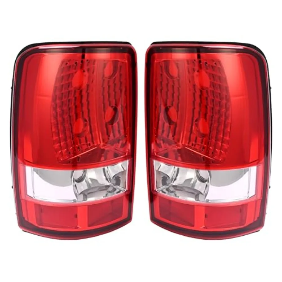 Tail Light Pair Compatible with 2000-2006 Chevy Tahoe GMC Yukon XL Suburban 1500 2500 Replacement for GM2819199 GM2801170 W/O B
Tail Light Pair Compatible with 2000-2006 Chevy Tahoe GMC Yukon XL Suburban 1500 2500 Replacement for GM2819199 GM2801170 W/O B