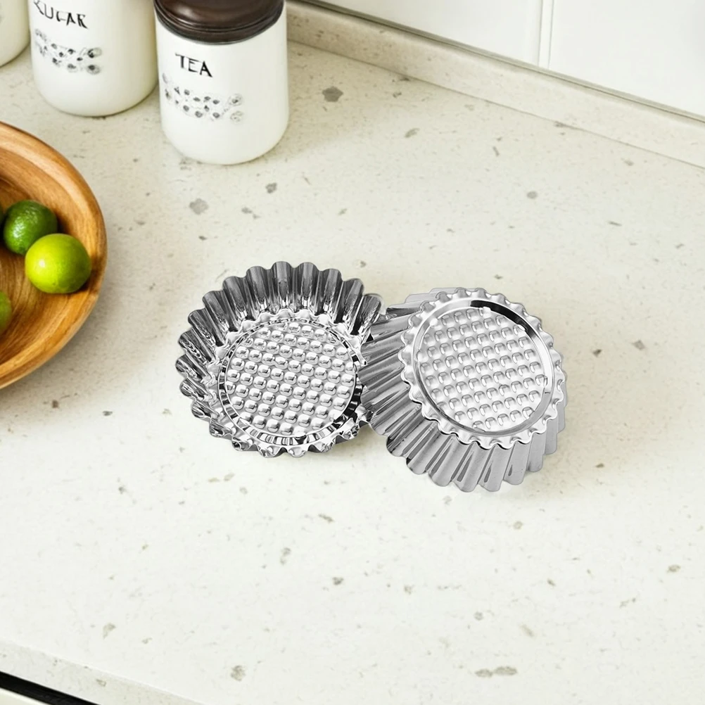 30pcs Baking Mold Egg Tart Pan Stainless Steel Mini Pie Flower Shape Cake Muffin Tin Pastry Easy Clean
30pcs Baking Mold Egg Tart Pan Stainless Steel Mini Pie Flower Shape Cake Muffin Tin Pastry Easy Clean