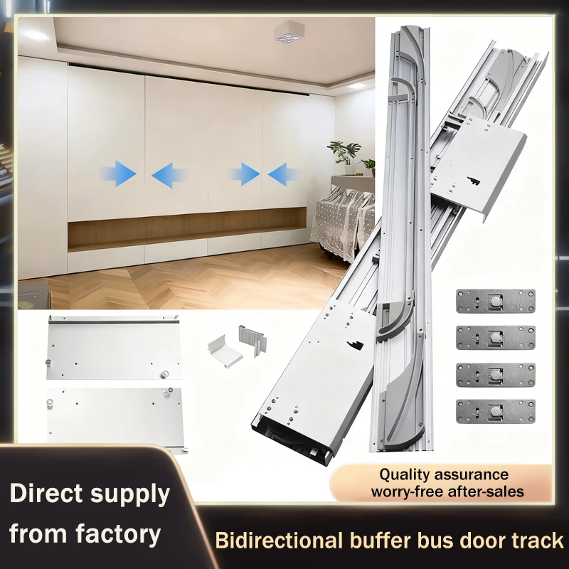Motorized Bus Door Slide Rail Soft Closing Damping System Low Profile Concealed Track Customizable For TV Cabinet Wardrobe
Motorized Bus Door Slide Rail Soft Closing Damping System Low Profile Concealed Track Customizable For TV Cabinet Wardrobe