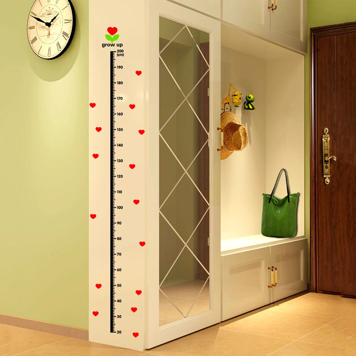 Heart Height Chart Stickers Waterproof Pvc Easy Apply Remove For Nursery Bathroom Office Dorm Decor Cartoon Wall
Heart Height Chart Stickers Waterproof Pvc Easy Apply Remove For Nursery Bathroom Office Dorm Decor Cartoon Wall