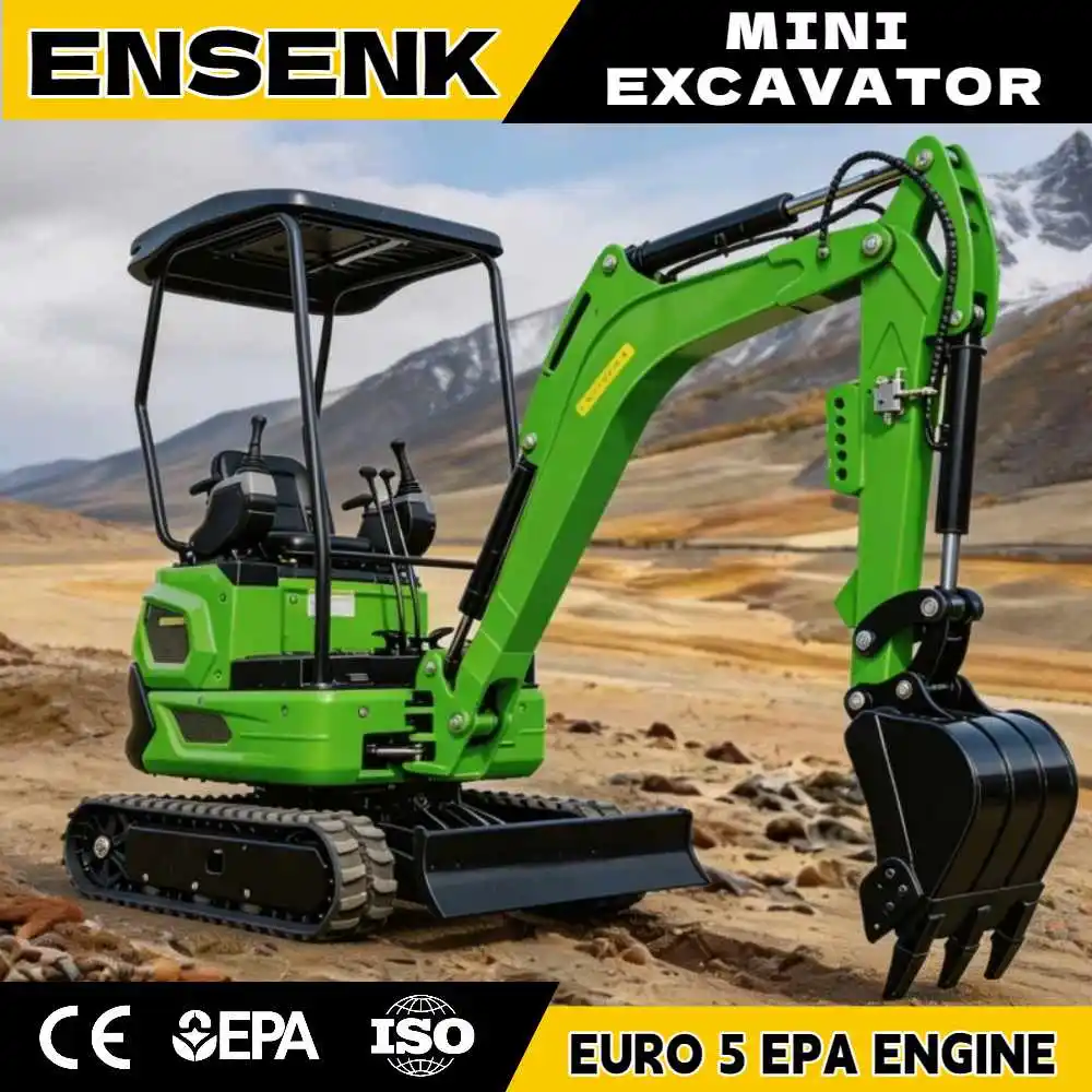 1.7/1.5Ton Mini Excavator ExcavatorsConstruction Machine For GartenRetroexcavadora DieselThumb Clamp Added
1.7/1.5Ton Mini Excavator ExcavatorsConstruction Machine For GartenRetroexcavadora DieselThumb Clamp Added