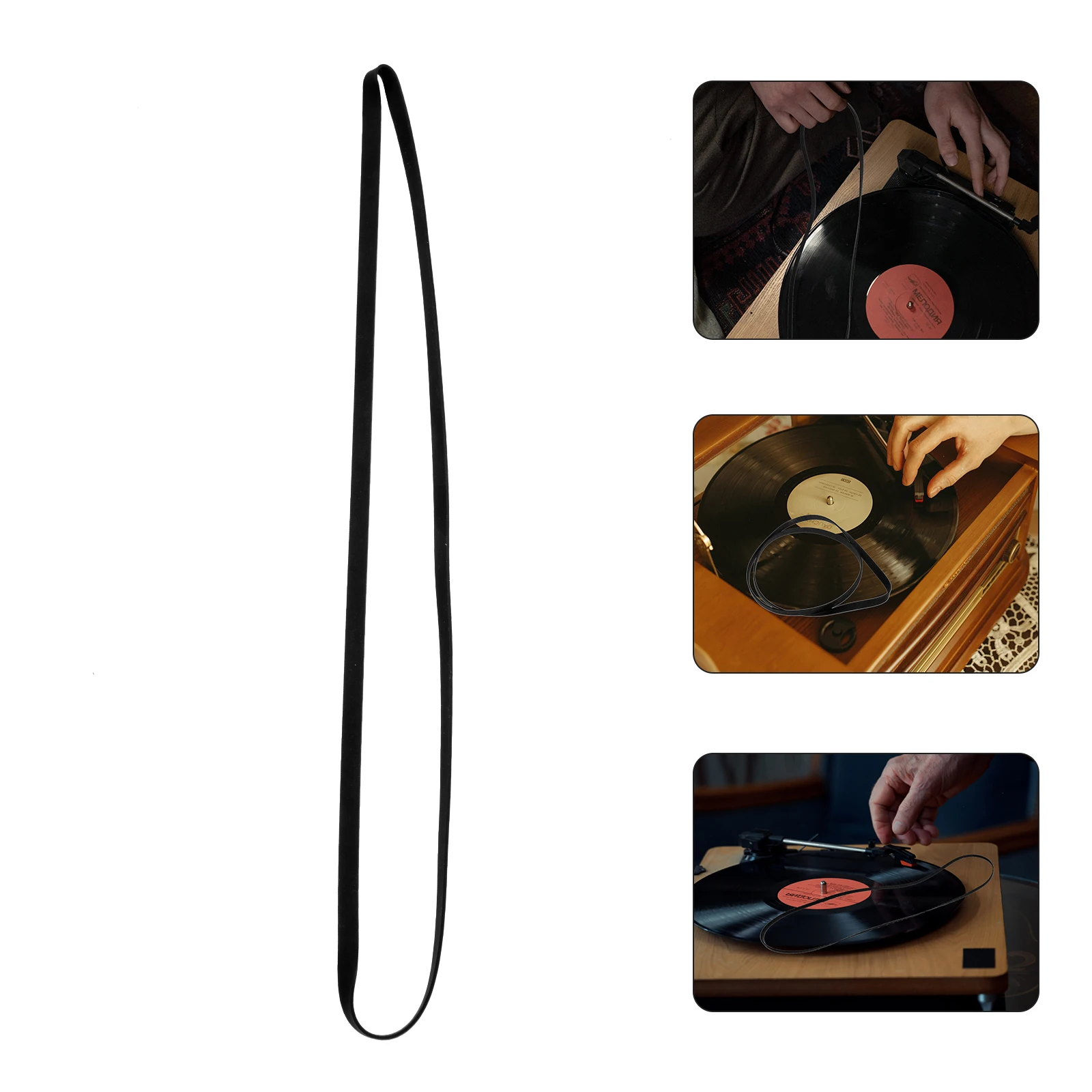 Rubber Turntable Belt Replacement for Vinyl Record Player Phonograph Recorder Belts Stable Characteristics Easy Install
Rubber Turntable Belt Replacement for Vinyl Record Player Phonograph Recorder Belts Stable Characteristics Easy Install