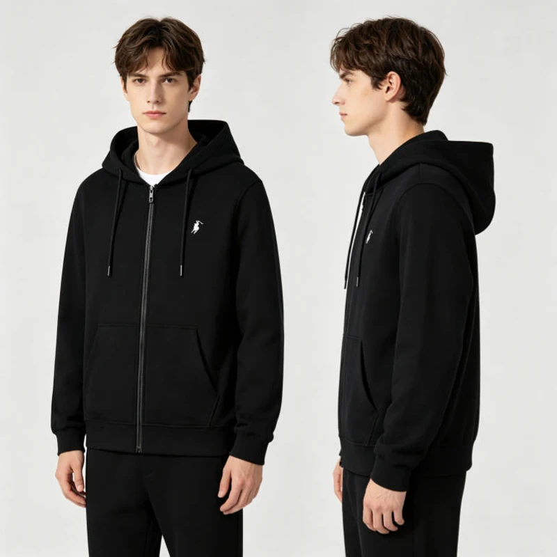2026 New Men's Casual Zipper Hoodie, Simple Printed Label Design, Versatile Trendy Sweatshirt Jacket
2026 New Men's Casual Zipper Hoodie, Simple Printed Label Design, Versatile Trendy Sweatshirt Jacket
