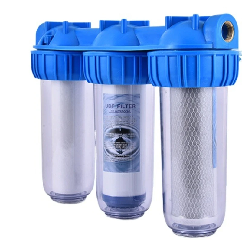 10 inch three-stage farm filter, livestock breeding farm high-pressure cleaning equipment, three-stage pre filter, washable core
10 inch three-stage farm filter, livestock breeding farm high-pressure cleaning equipment, three-stage pre filter, washable core