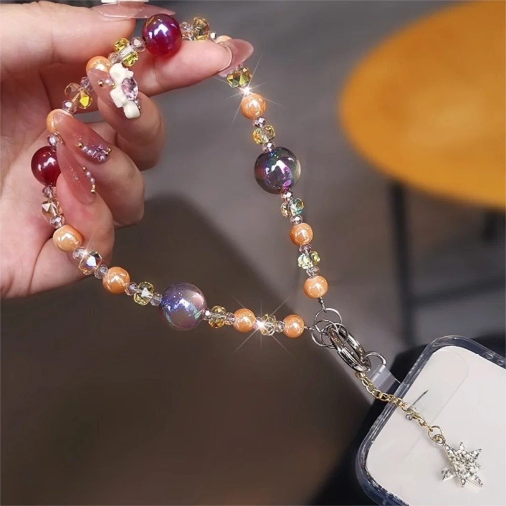 Креативный блестящий кристалл, ремешок для мобильного телефона, ручная работа, анти-потерянная сумка, подвеска, художественные ремесла, красочная цепочка на запястье
Креативный блестящий кристалл, ремешок для мобильного телефона, ручная работа, анти-потерянная сумка, подвеска, художественные ремесла, красочная цепочка на запястье