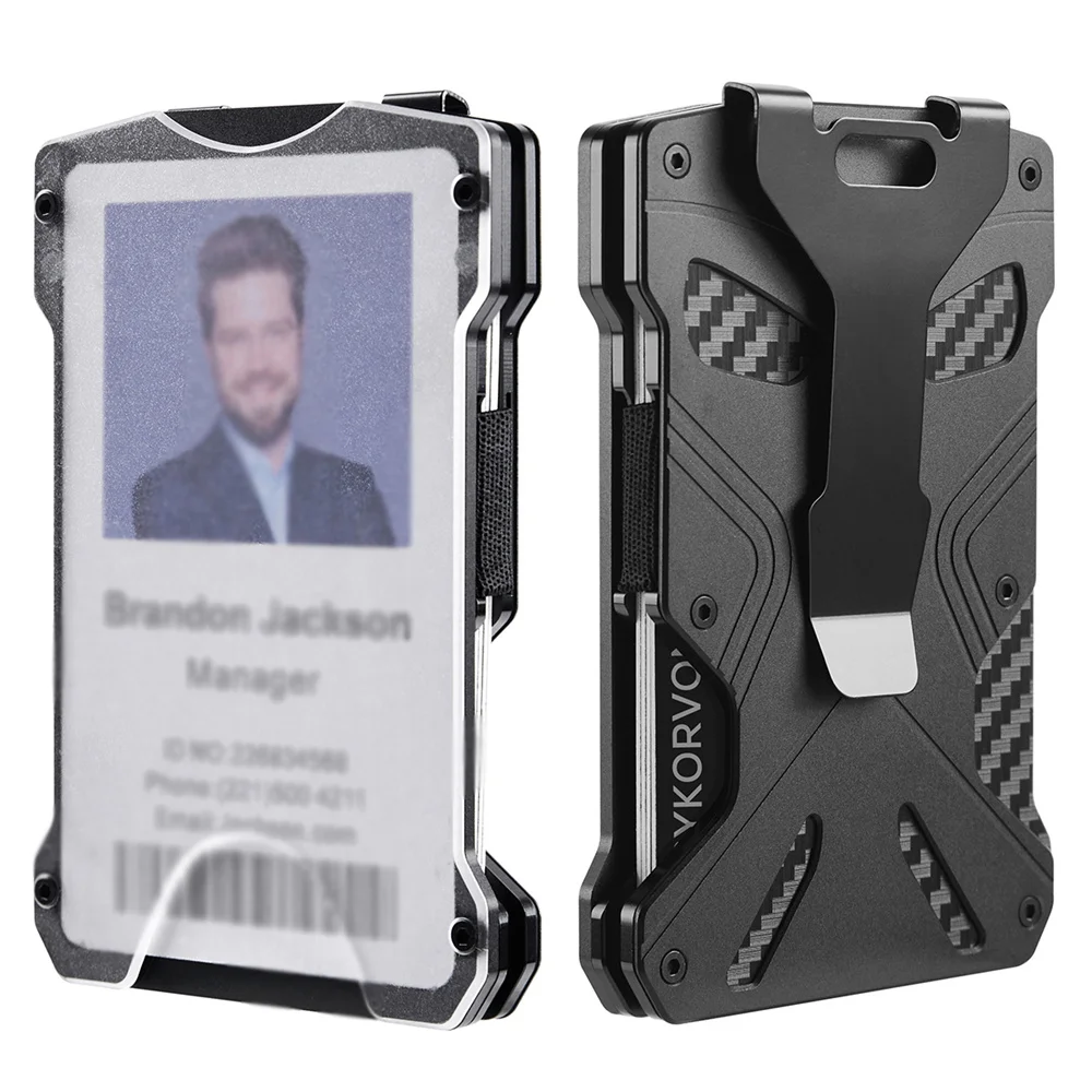Ultra-thin Credit Bank Card Holder with ID Photo Window Working Card Frame/Badge Holder/Portable RFID Anti-thelf Smart Wallet
Ultra-thin Credit Bank Card Holder with ID Photo Window Working Card Frame/Badge Holder/Portable RFID Anti-thelf Smart Wallet