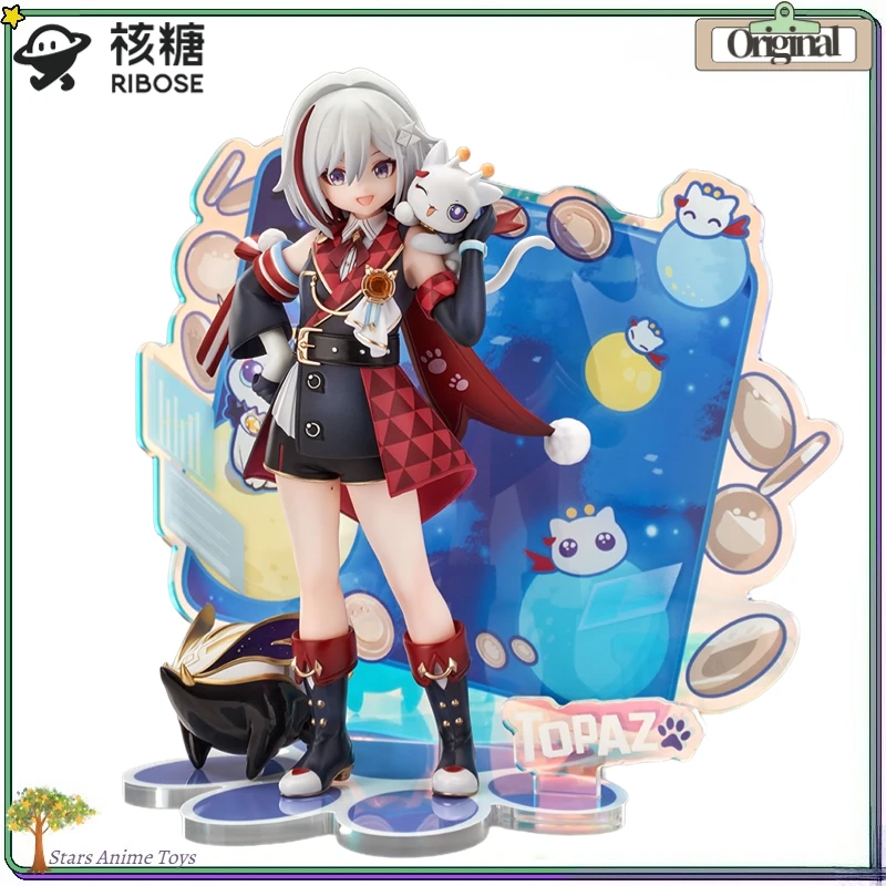 RIBOSE RISE UP Honkai: Star Rail Topaz and Account Little Cat Series 1/8 Collection Ornaments
RIBOSE RISE UP Honkai: Star Rail Topaz and Account Little Cat Series 1/8 Collection Ornaments