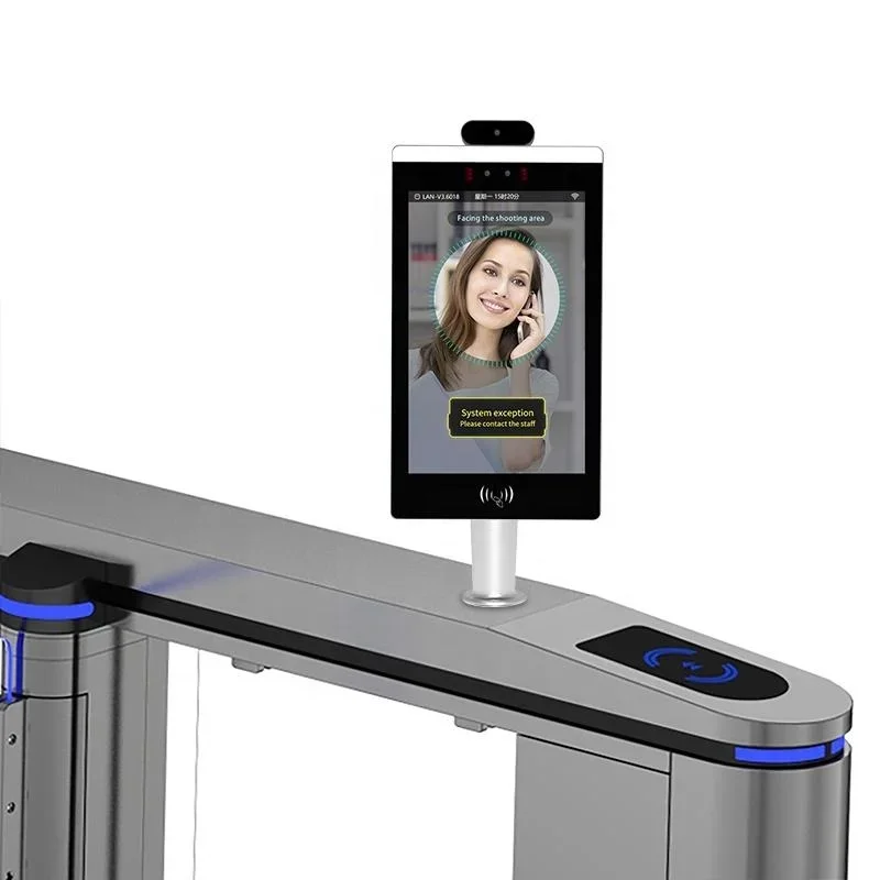 Swing Turnstile Stainless Steel Barrier Gate Pedestrian Face Recognition Access Control System For Gym
Swing Turnstile Stainless Steel Barrier Gate Pedestrian Face Recognition Access Control System For Gym
