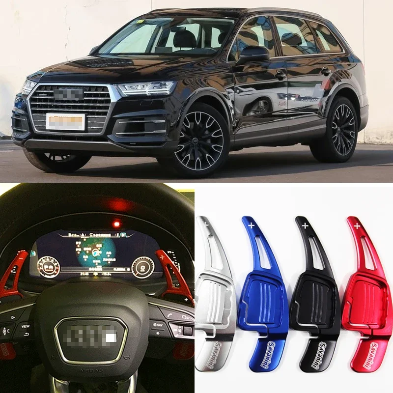 2pcs Steering Wheel Aluminum Shift Paddle Shifter Extension For Audi Q7 2016-2018 Car-styling
2pcs Steering Wheel Aluminum Shift Paddle Shifter Extension For Audi Q7 2016-2018 Car-styling
