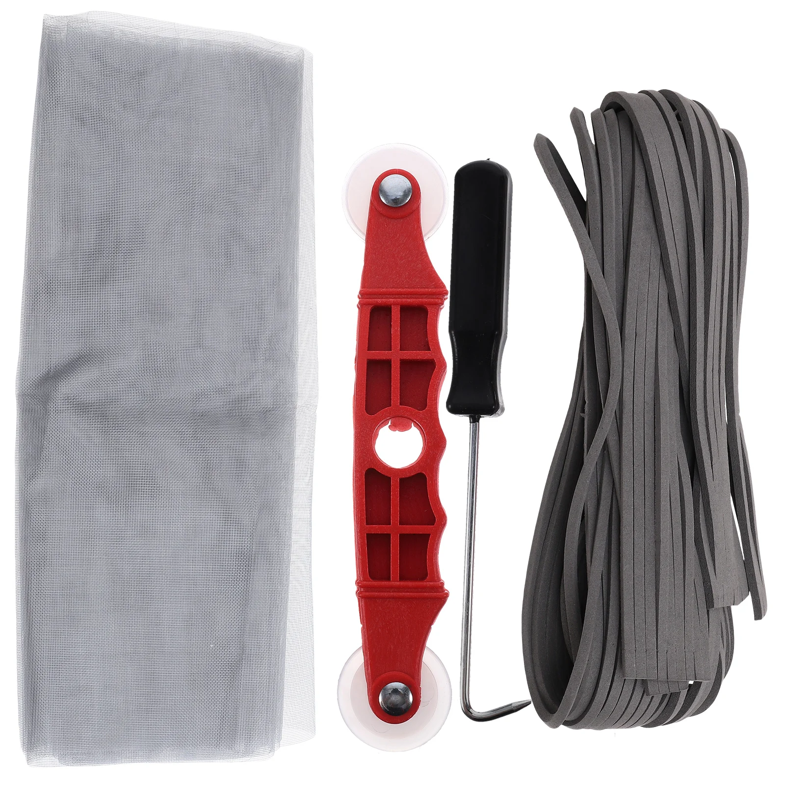 Window Screen Repair Kit Gray Mesh Spline Rollers Hooks Replacement Tools DIY Maintenance Solution Glass Clamp
Window Screen Repair Kit Gray Mesh Spline Rollers Hooks Replacement Tools DIY Maintenance Solution Glass Clamp