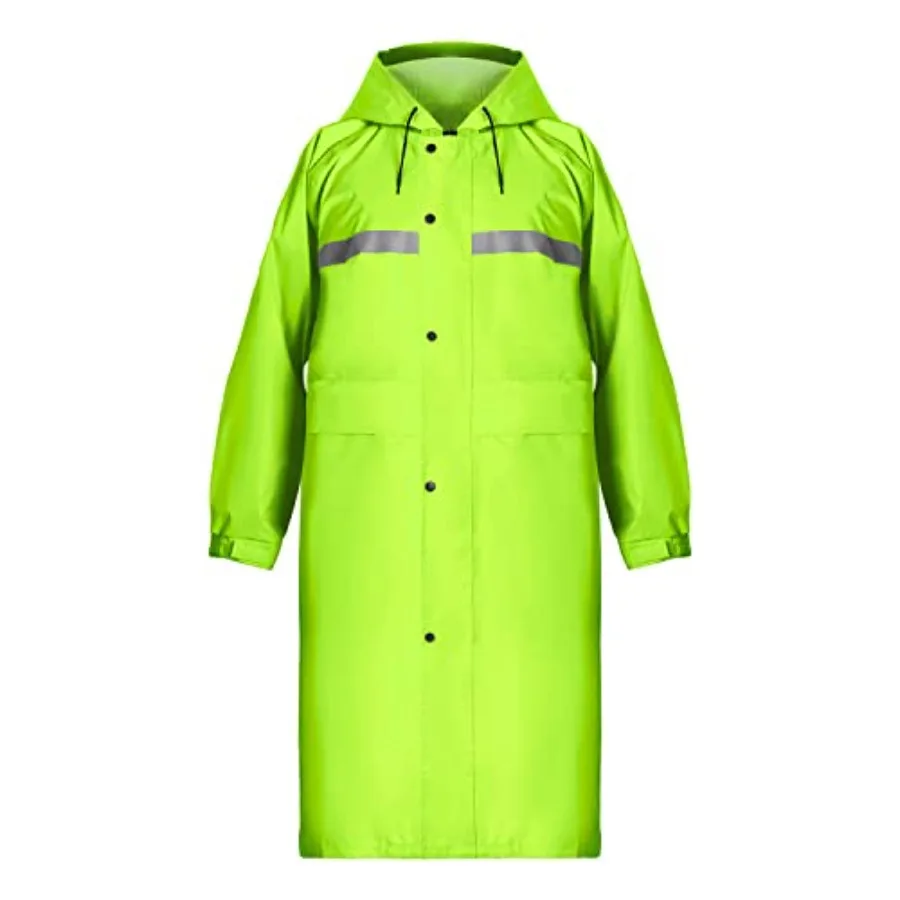 Long Hooded Raincoat Safety Waterproof Emergency Rain Jacket Poncho for Men Women Adults
Long Hooded Raincoat Safety Waterproof Emergency Rain Jacket Poncho for Men Women Adults