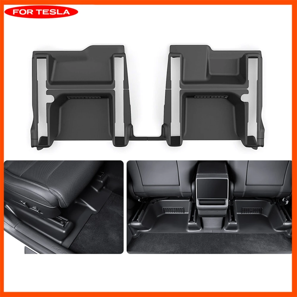 First Row Under Seat TPE Slide Rail Cover Guard for Tesla Model Y L LWB 2026 Model YL Long Wheelbase Seat Base Corner Protector
First Row Under Seat TPE Slide Rail Cover Guard for Tesla Model Y L LWB 2026 Model YL Long Wheelbase Seat Base Corner Protector