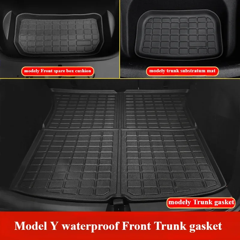 FOR Tesla modely3 Trunk mat TPE waterproof wear-resistant tail box mat automotive interior special accessories
FOR Tesla modely3 Trunk mat TPE waterproof wear-resistant tail box mat automotive interior special accessories