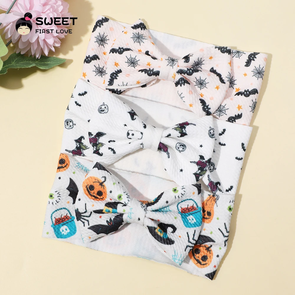 Baby Headbands For Girls Halloween Print Bow Hair Bands For Newborn Baby Soft Elastic Turban Kids Headwear Hiar Accessories
Baby Headbands For Girls Halloween Print Bow Hair Bands For Newborn Baby Soft Elastic Turban Kids Headwear Hiar Accessories