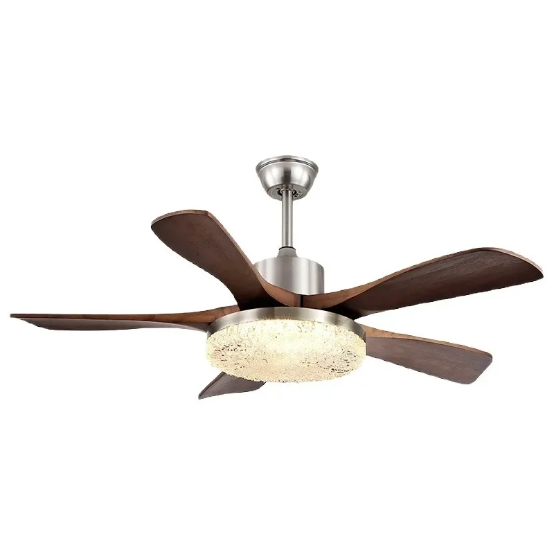 Fan light medium antique retro wood color solid wood six-speed sharp electric fan light modern simple light luxury ice crystal
Fan light medium antique retro wood color solid wood six-speed sharp electric fan light modern simple light luxury ice crystal