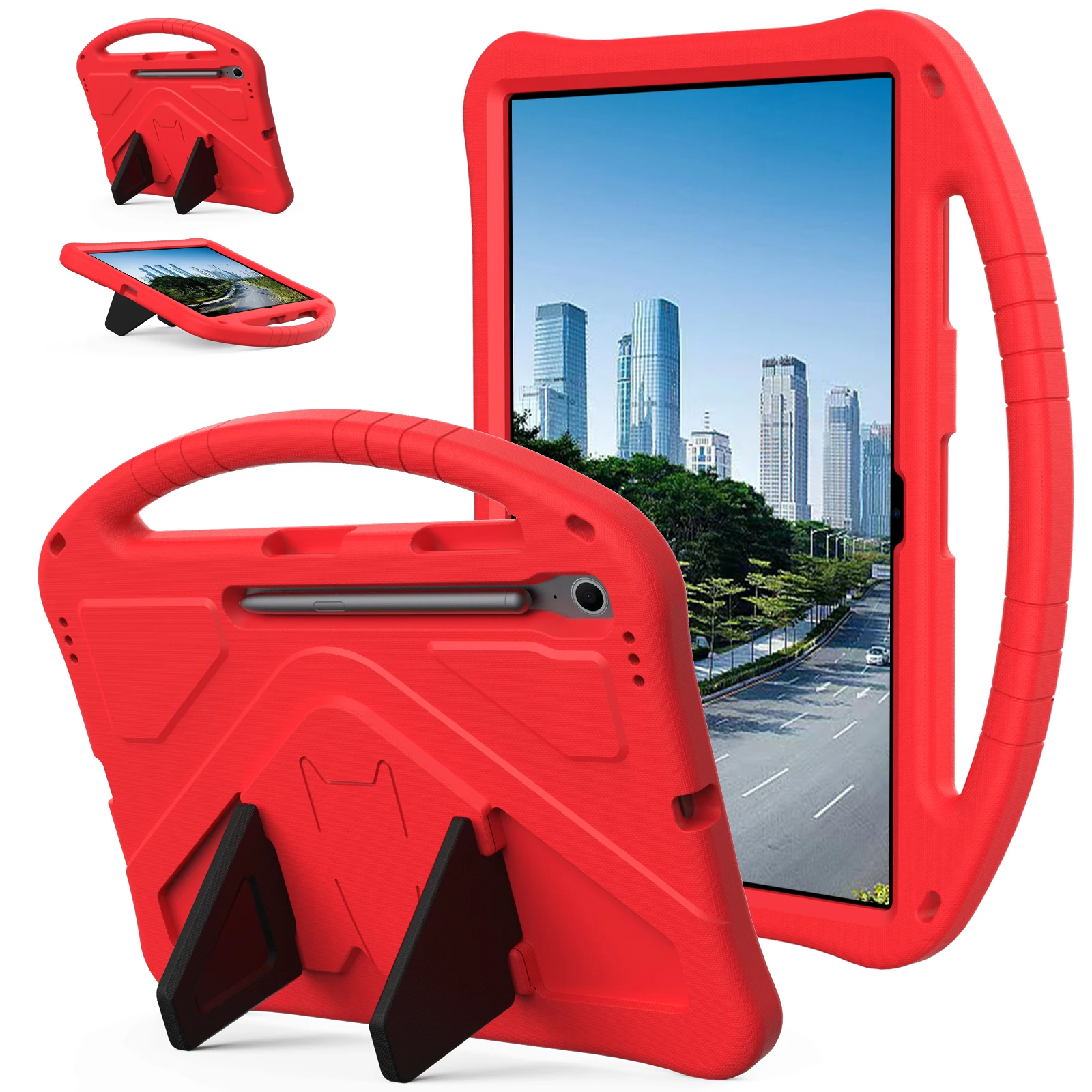 EVA Kickstand Case For Samsung Galaxy Tab S10 FE Plus 2025 13.1 inch SM-X620 SM-X626B With Portable Hand Holder Kids Funda Cover
EVA Kickstand Case For Samsung Galaxy Tab S10 FE Plus 2025 13.1 inch SM-X620 SM-X626B With Portable Hand Holder Kids Funda Cover