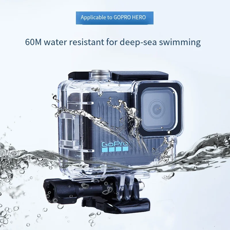 GoPro Hero 4K Diving Case Underwater Photography, Surfing, Swimming, and Rain Waterproof Case GoPro Action Cameras Accessories
GoPro Hero 4K Diving Case Underwater Photography, Surfing, Swimming, and Rain Waterproof Case GoPro Action Cameras Accessories