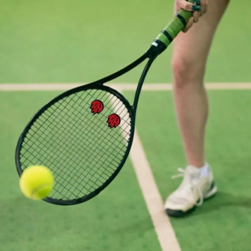 652F 2Pcs Flame Silicone Vibration Dampeners Racket String Shock Absorbers
652F 2Pcs Flame Silicone Vibration Dampeners Racket String Shock Absorbers