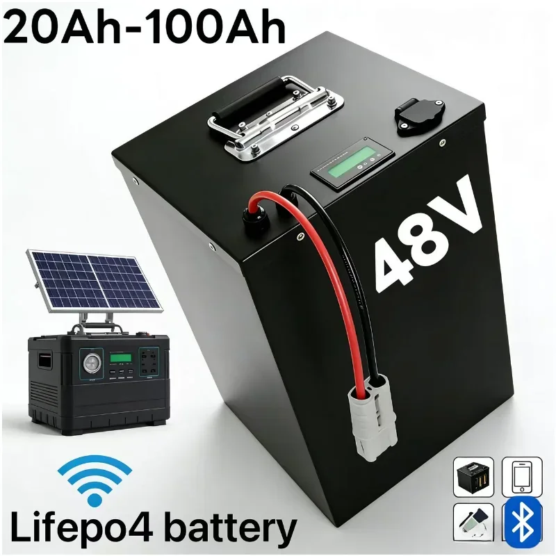 Lifepo4 Lithium Battery 48V | 20Ah-100Ah | Perfect for 48V Golf Carts, Tricycles & Two-Wheelers | Eco-Friendly High-Capacity Pow
Lifepo4 Lithium Battery 48V | 20Ah-100Ah | Perfect for 48V Golf Carts, Tricycles & Two-Wheelers | Eco-Friendly High-Capacity Pow