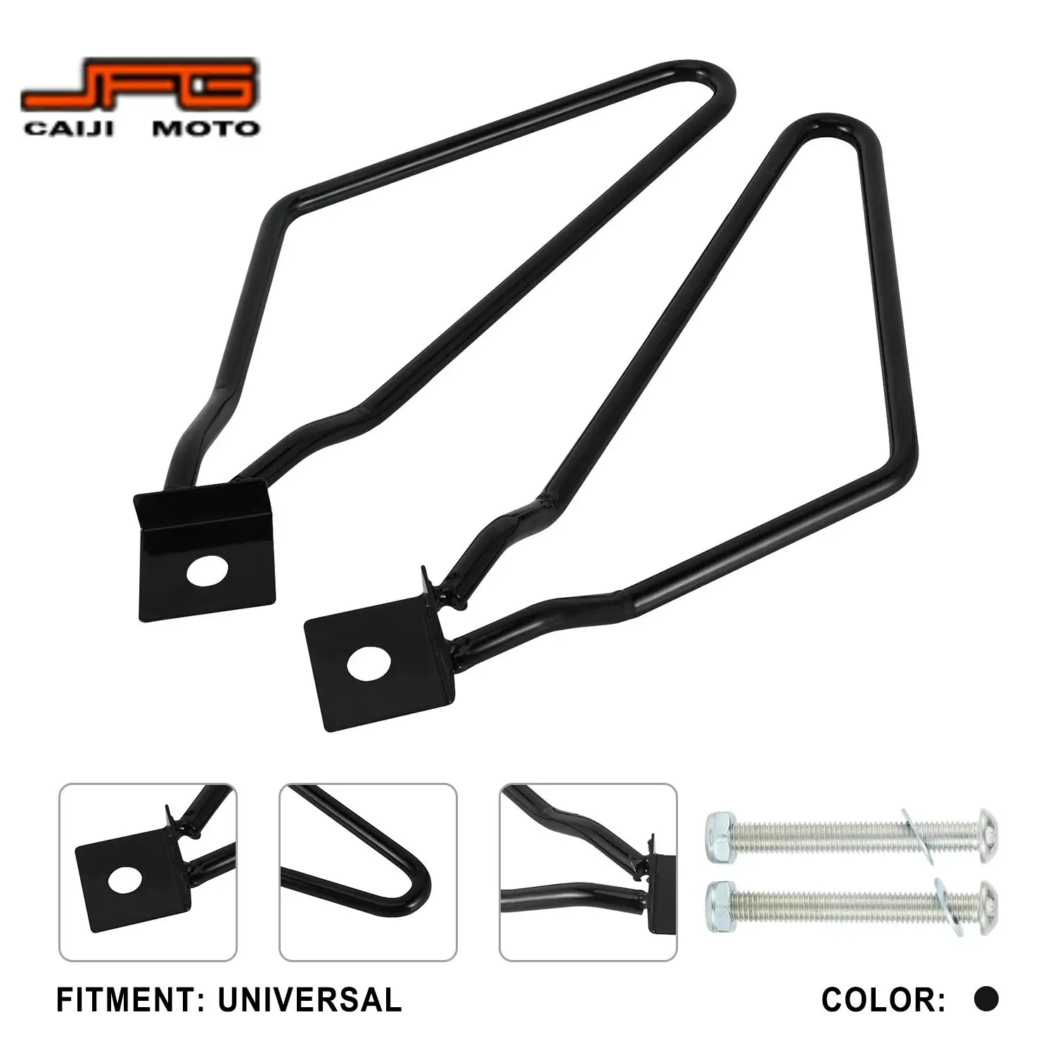 Motorcycle Saddle Bags Universal Side Bag Bracket Support Bar Brackets Protective Rack For KTM Honda Suzuki Kawasaki Iron Metal
Motorcycle Saddle Bags Universal Side Bag Bracket Support Bar Brackets Protective Rack For KTM Honda Suzuki Kawasaki Iron Metal
