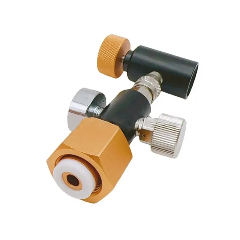 JHD Co2 Filling Station Refill Adapter For Charging Sodastrem Fizzi Spirit Source Blue Gas Cylinder(TR21-4 Thread )
JHD Co2 Filling Station Refill Adapter For Charging Sodastrem Fizzi Spirit Source Blue Gas Cylinder(TR21-4 Thread )