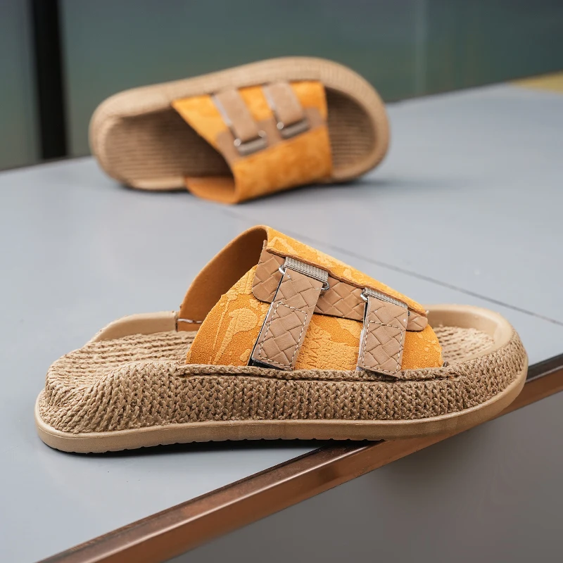 Plus Size Men Summer One Strap Slippers Casual Trendy Soft Sole Non Slip Lightweight Outdoor Beach Daily Slides
Plus Size Men Summer One Strap Slippers Casual Trendy Soft Sole Non Slip Lightweight Outdoor Beach Daily Slides