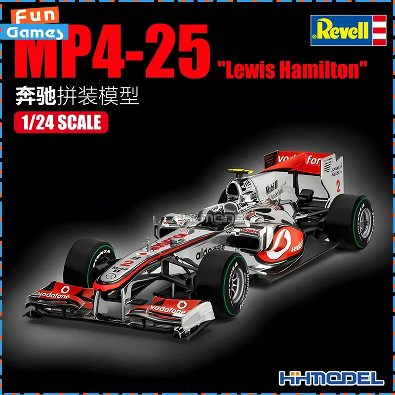 Genuine Revell 07096 Mercedes MP4 25 F1 Racing Car 1/24 Mini Scale Replica Assembly Car Model Exquisite Gift for ModelFans
Genuine Revell 07096 Mercedes MP4 25 F1 Racing Car 1/24 Mini Scale Replica Assembly Car Model Exquisite Gift for ModelFans