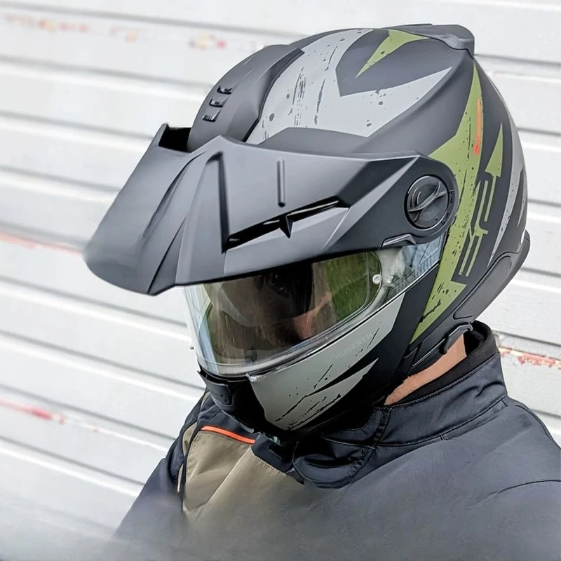 Open Face Helmet Outdoor Travel Off-Road Cycling Anti-fog Helmet Adventure Flip
Open Face Helmet Outdoor Travel Off-Road Cycling Anti-fog Helmet Adventure Flip