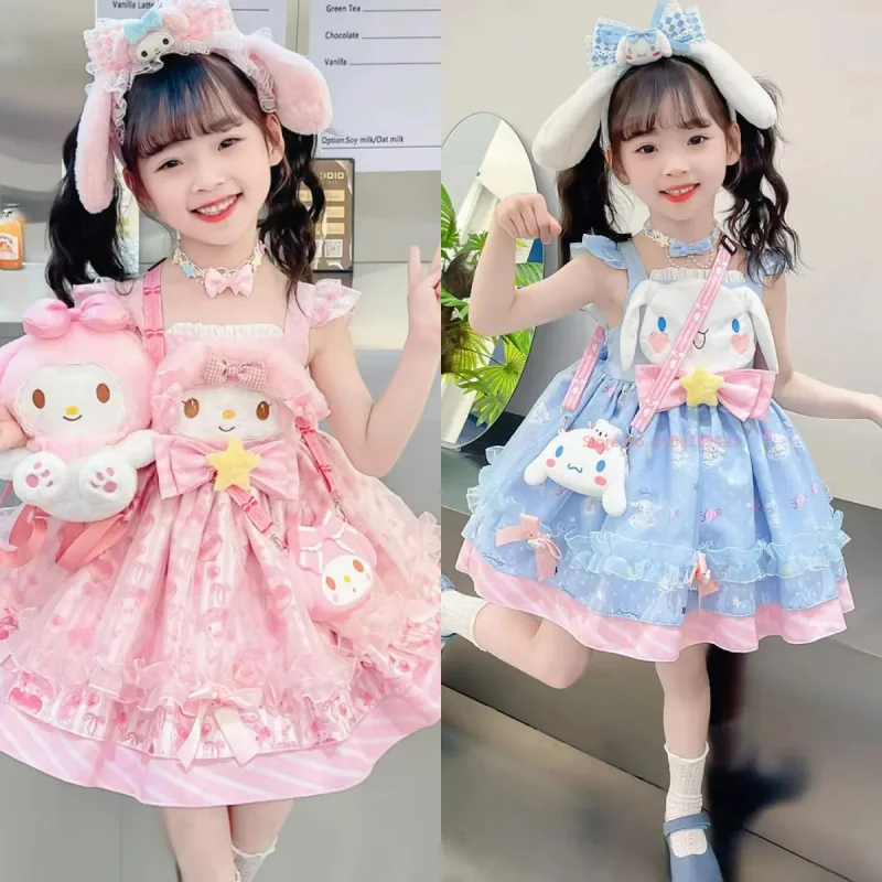 2025 Hot Sale Original Party Cinnamoroll Melody Children Dress Cartoon Anime Princess Dresses Summer Party Sweet Girls Toys Gift
2025 Hot Sale Original Party Cinnamoroll Melody Children Dress Cartoon Anime Princess Dresses Summer Party Sweet Girls Toys Gift