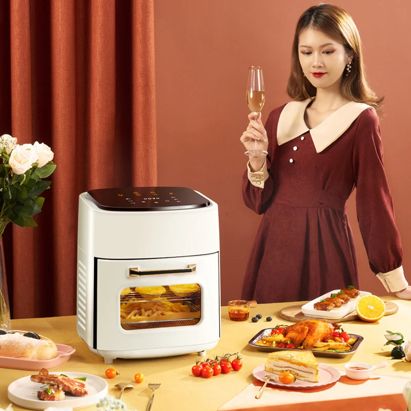 Electric Air Fryer 6L Large Capacity Automatic Household Multi-function Kitchen Cooking Tools
Electric Air Fryer 6L Large Capacity Automatic Household Multi-function Kitchen Cooking Tools