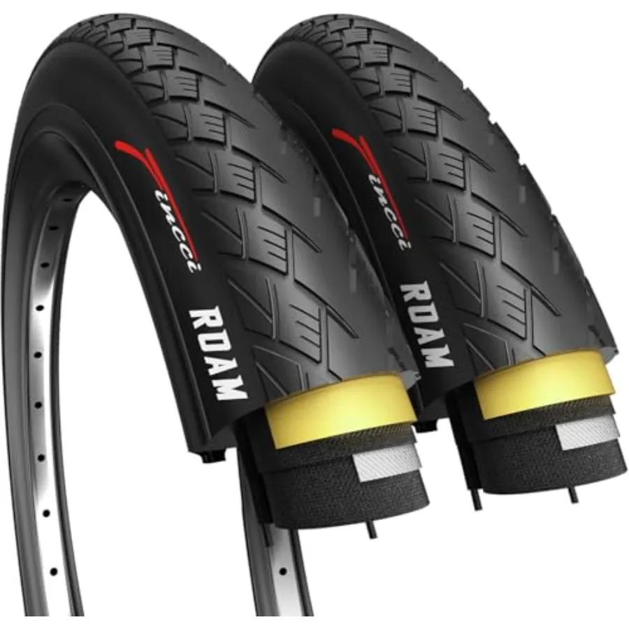 Roam 700 x 32c Foldable Bike Tires with Anti-Puncture Protection 1mm Nylon 32-622 Pack of 2 for Electric, Road and Hybrid Bicyc
Roam 700 x 32c Foldable Bike Tires with Anti-Puncture Protection 1mm Nylon 32-622 Pack of 2 for Electric, Road and Hybrid Bicyc