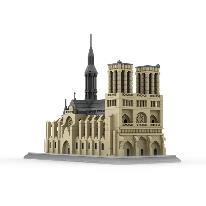 1770pcs MOC Notre Dame De Paris Architecture Model Building Blocks Christmas Gifts Construction Toy Brick Kids Education DIY
1770pcs MOC Notre Dame De Paris Architecture Model Building Blocks Christmas Gifts Construction Toy Brick Kids Education DIY