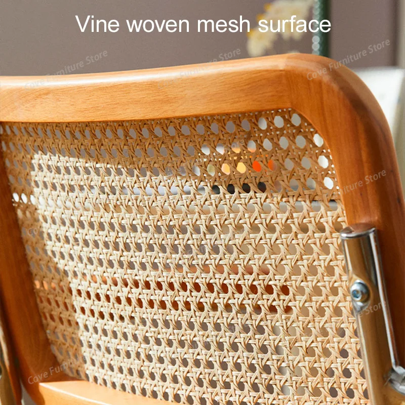 Modern Rattan Home Dinner leisure Chair for Dining Room Kitchen Retro Cafe Hotel Table Chair Comfy Dining Chairs with Steel Legs
Modern Rattan Home Dinner leisure Chair for Dining Room Kitchen Retro Cafe Hotel Table Chair Comfy Dining Chairs with Steel Legs