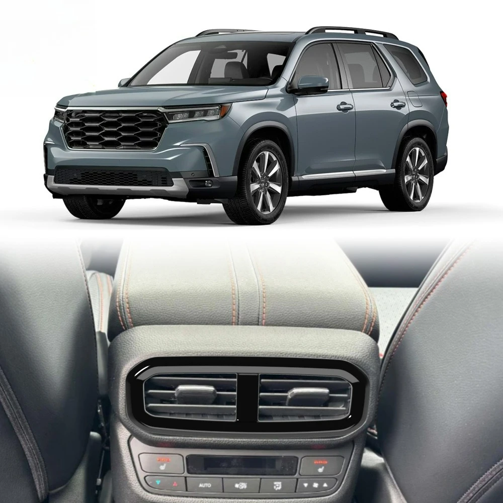For Honda Pilot 2024 2025 2026 Car Accessories ABS Plastic Chrome Plated Armrest Box Rear Air Vent Frame Trim Cover
For Honda Pilot 2024 2025 2026 Car Accessories ABS Plastic Chrome Plated Armrest Box Rear Air Vent Frame Trim Cover