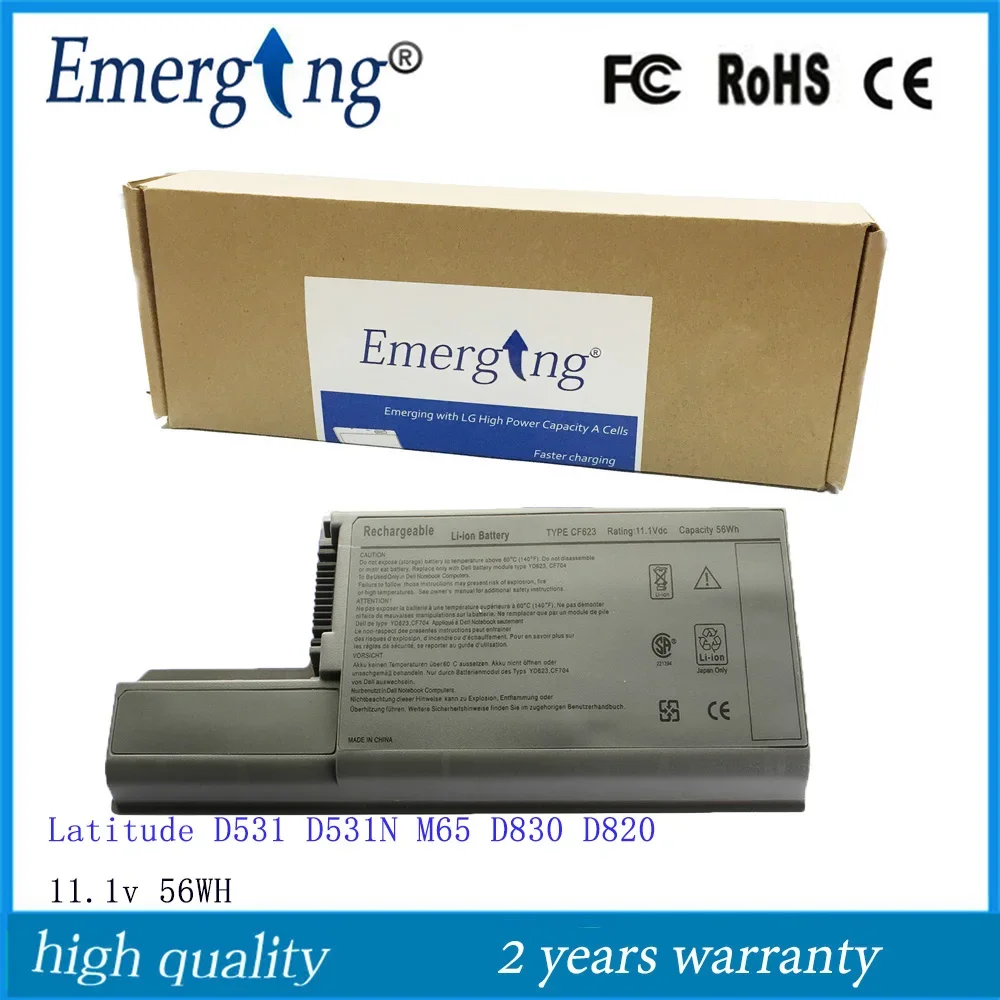 6cells New Laptop Battery for Dell Latitude D531 M4300 D820 D830 CF623 312-0538 DF192 XD736 DF249
6cells New Laptop Battery for Dell Latitude D531 M4300 D820 D830 CF623 312-0538 DF192 XD736 DF249