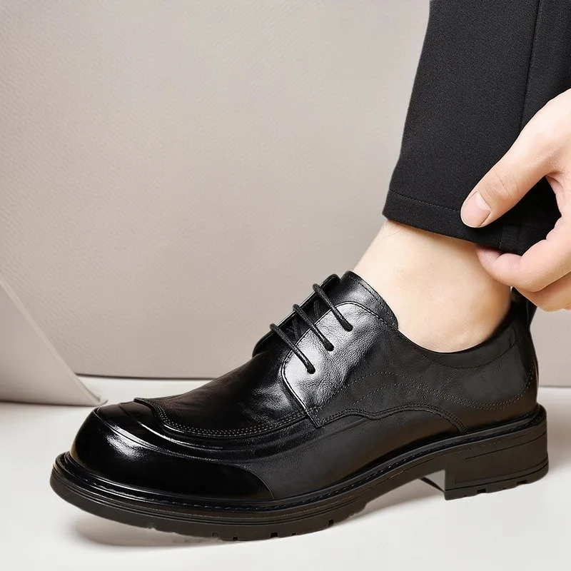 Genuine Leather Cowhide Men's Shoes Business Leather Shoes Men
Genuine Leather Cowhide Men's Shoes Business Leather Shoes Men
