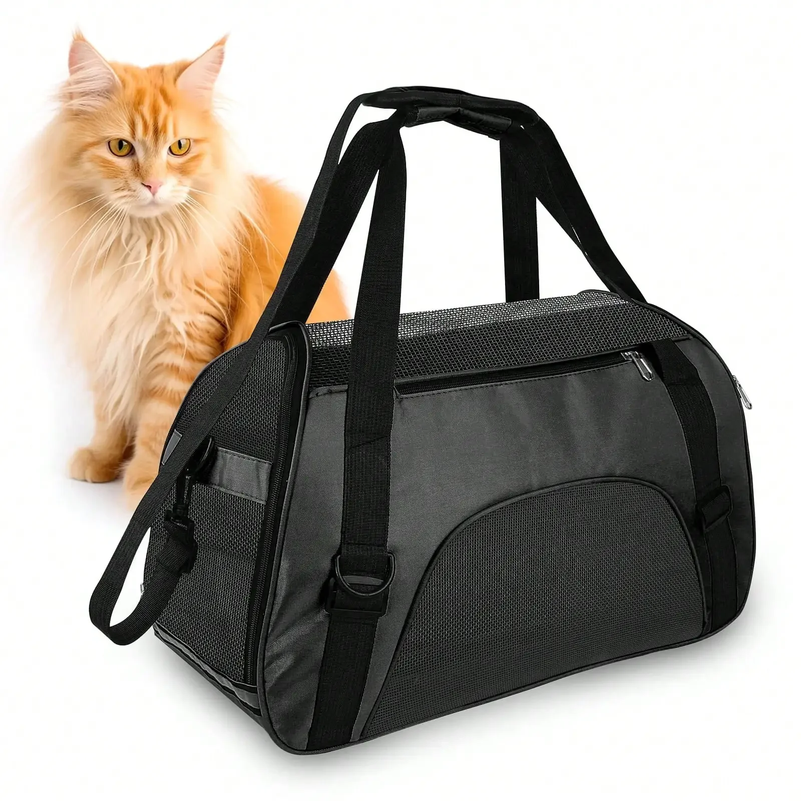 Pet Travel Carriers Portable Cat Carrier Dog Carrier Bags Collapsible Pet Carrier For Small Dogs Cats Puppies Cozy Soft,Cat Carr
Pet Travel Carriers Portable Cat Carrier Dog Carrier Bags Collapsible Pet Carrier For Small Dogs Cats Puppies Cozy Soft,Cat Carr