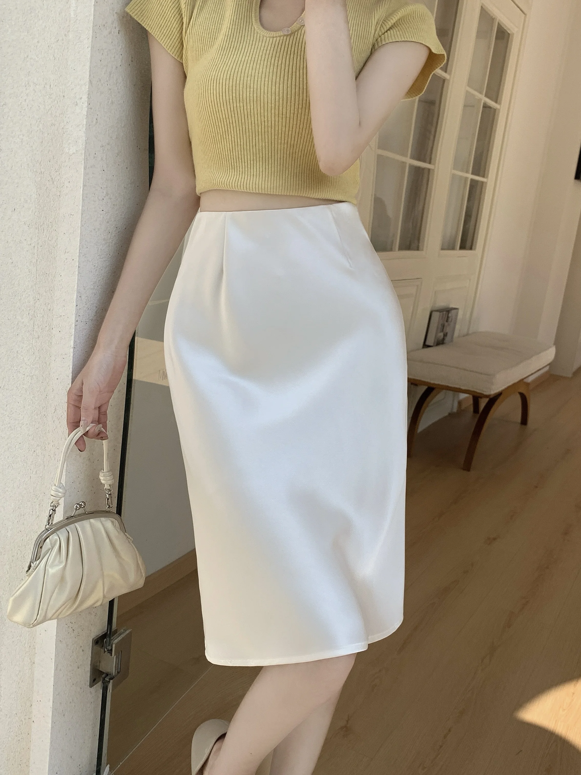 Spring 2026 High-End Luxury Retro Half Skirt Women's Satin Acetate A-Line Wrap Body mid Skirt Korean Style Breathable Skin-Fr...
Spring 2026 High-End Luxury Retro Half Skirt Women's Satin Acetate A-Line Wrap Body mid Skirt Korean Style Breathable Skin-Fr...