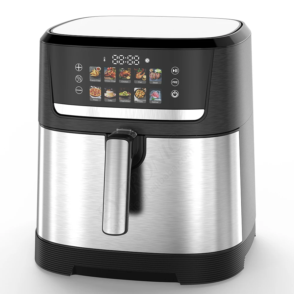 2026 New Model Multi-functionalOEM 10 in 1 Electric 10L Smart Stainless Steel Air Fryer for Home Use, Digital Air Fryer
2026 New Model Multi-functionalOEM 10 in 1 Electric 10L Smart Stainless Steel Air Fryer for Home Use, Digital Air Fryer