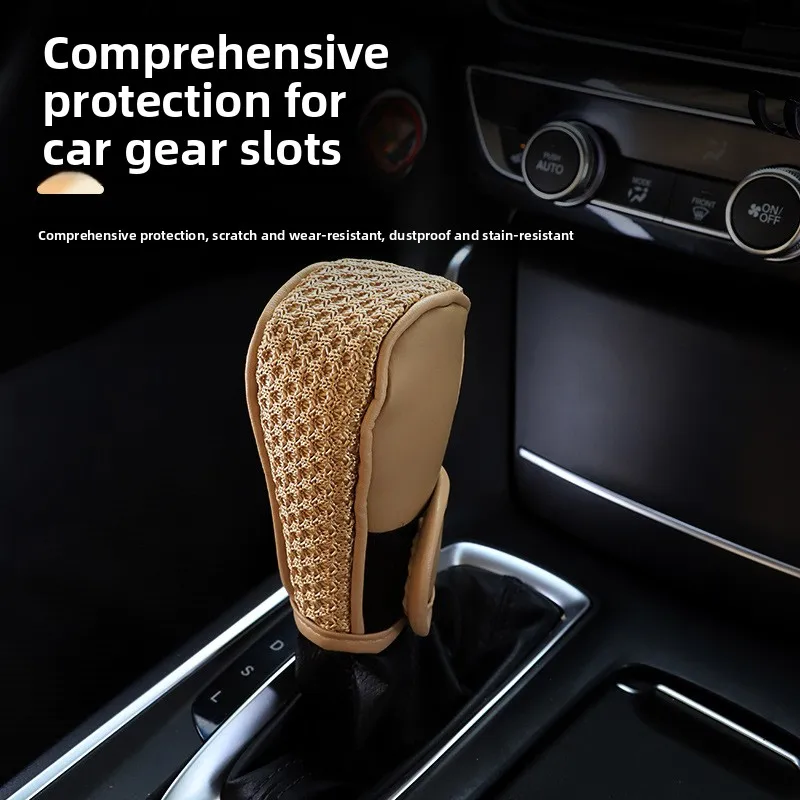 Car Handbrake Cover Universal Handbrakes Protective Covers Manual Automatic Shift Gear Cover Vehicles Interior Accessories
Car Handbrake Cover Universal Handbrakes Protective Covers Manual Automatic Shift Gear Cover Vehicles Interior Accessories