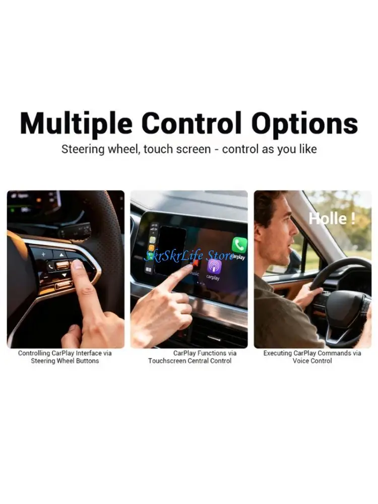 E65E Wireless Car Auditory Adapter Dongle for Corded Car Play Featuring Low Latency and Plugs Play Adapter
E65E Wireless Car Auditory Adapter Dongle for Corded Car Play Featuring Low Latency and Plugs Play Adapter