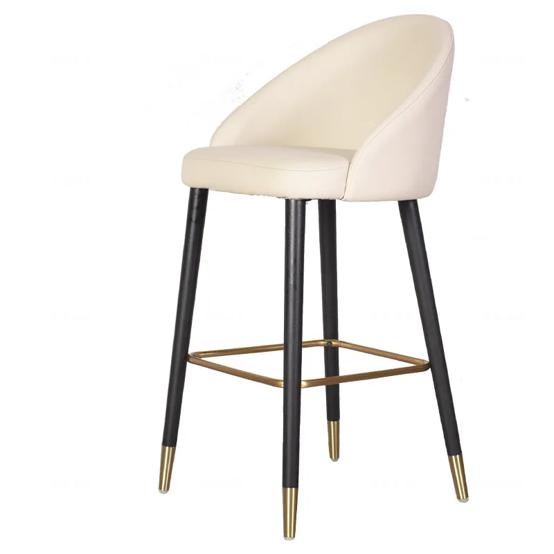 High Stool Home Bar Nordic Backrest Modern Simple Light Luxury Front Desk Bar Solid Wood Bar Chair
High Stool Home Bar Nordic Backrest Modern Simple Light Luxury Front Desk Bar Solid Wood Bar Chair