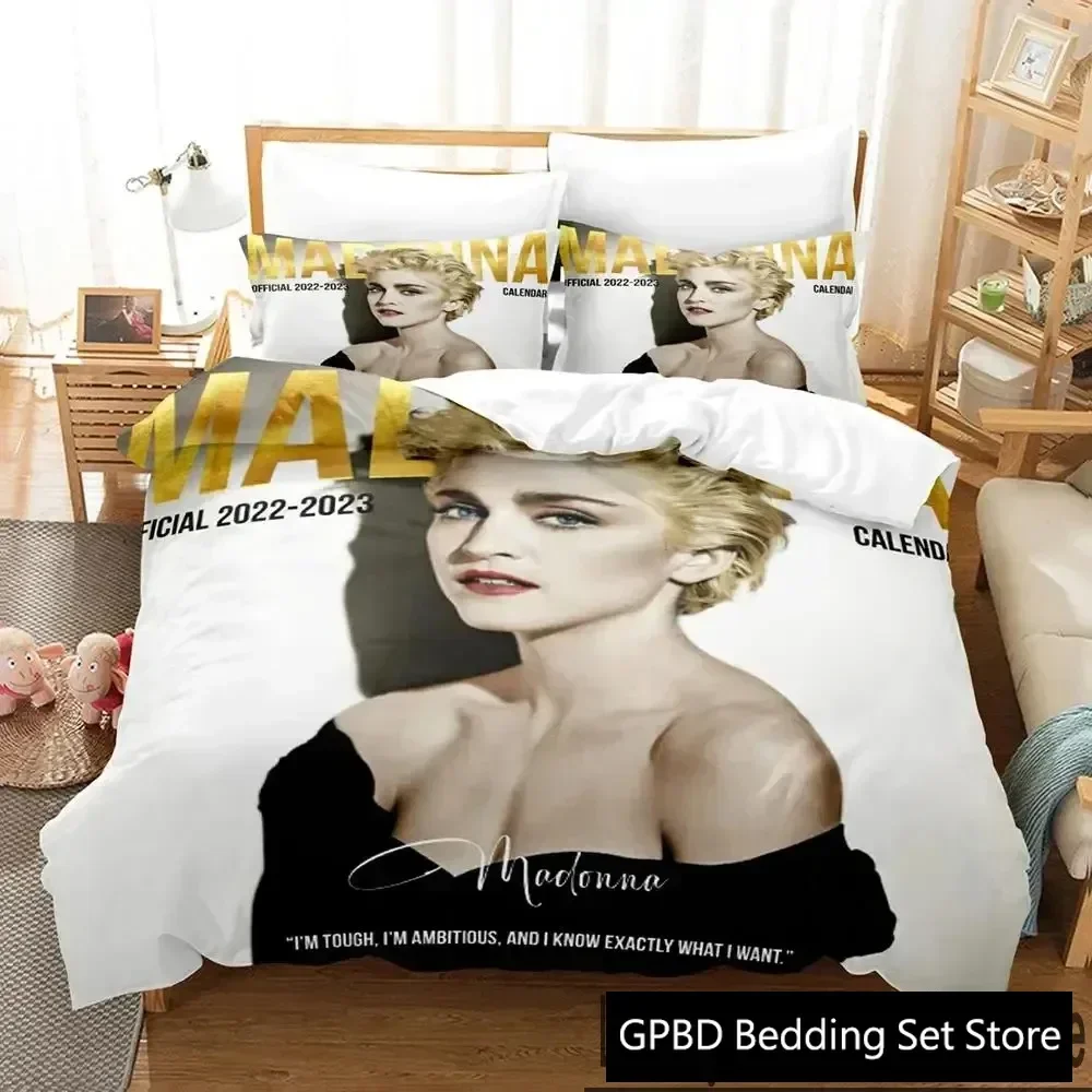 3D Print Madonna Bedding Set Double Twin King Duvet Cover Comforter Pillowcase Boys Girls Adults Bedroom
3D Print Madonna Bedding Set Double Twin King Duvet Cover Comforter Pillowcase Boys Girls Adults Bedroom