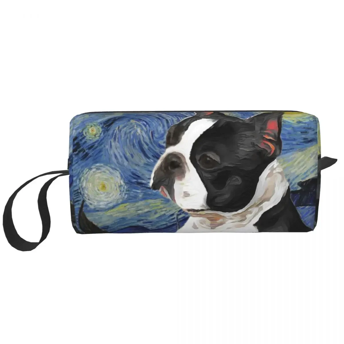 Сумка для туалетных принадлежностей Terrier Art Van Gogh, звездная ночь, для щенков, собаки, искусство животных, косметика, макияж для женщин, косметический набор для хранения
Сумка для туалетных принадлежностей Terrier Art Van Gogh, звездная ночь, для щенков, собаки, искусство животных, косметика, макияж для женщин, косметический набор для хранения