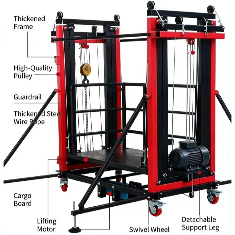 Foldable Mobile Electric Lifting Scaffold Platform Lifter Height 2-10M For Construction Work Sturdy Safe Stable Practical
Foldable Mobile Electric Lifting Scaffold Platform Lifter Height 2-10M For Construction Work Sturdy Safe Stable Practical