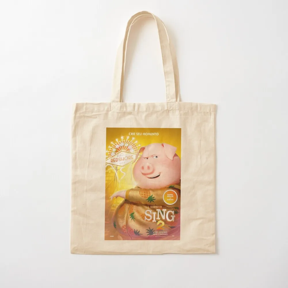 The movie sing 2 cartoon poster Tote Bag Portable shopping bag Lady bag foldable reusable
The movie sing 2 cartoon poster Tote Bag Portable shopping bag Lady bag foldable reusable