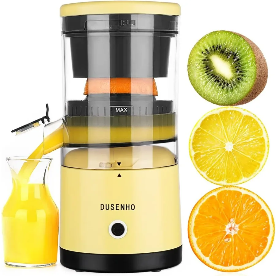 Electric Citrus Juicer - Rechargeable USB Juicer Machines for Orange, Lemon, Grapefruit
Electric Citrus Juicer - Rechargeable USB Juicer Machines for Orange, Lemon, Grapefruit