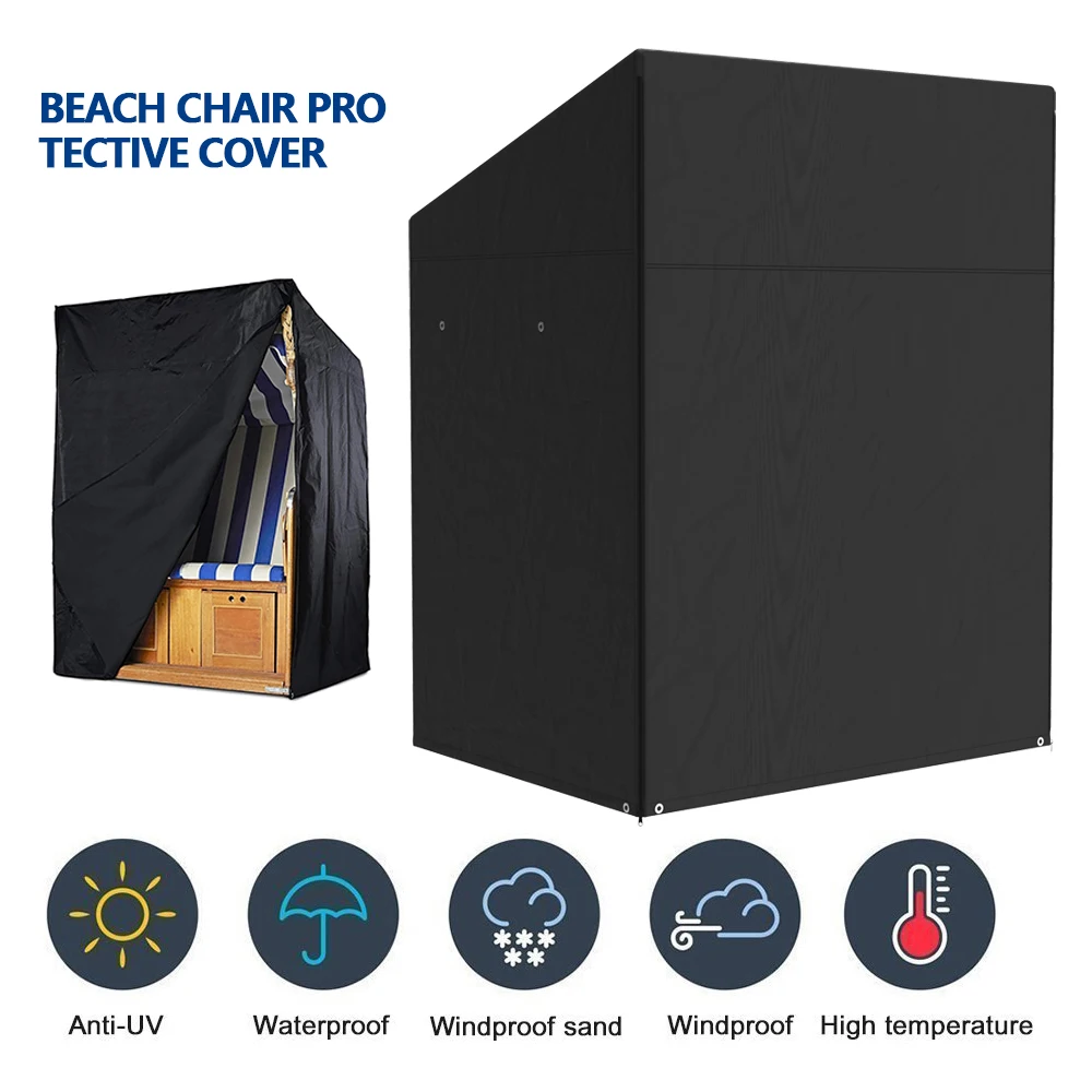 Waterproof Beach Chair Cover Furniture Protective Cover Dustproof Rattan Table Protector for Outdoor Garden Patio Yard
Waterproof Beach Chair Cover Furniture Protective Cover Dustproof Rattan Table Protector for Outdoor Garden Patio Yard