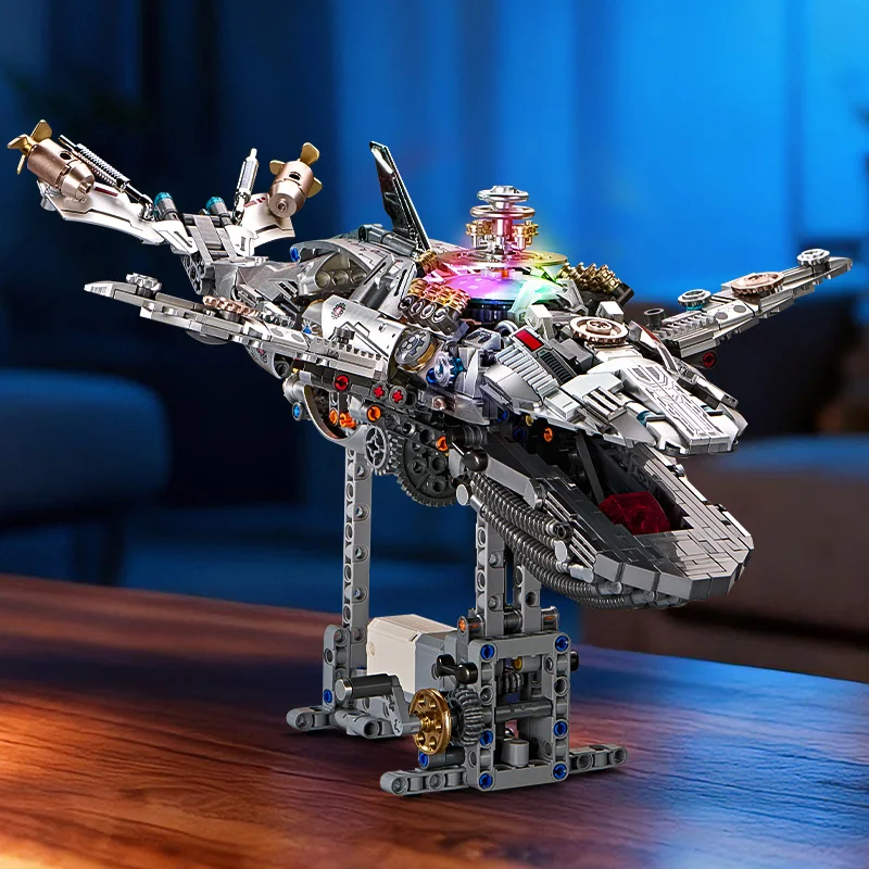 With Light Creative MOC Mechanical Sea Animal Bricks - Shark Octopus Whale Manta Ray STEM Model Gift for Kids Adults
With Light Creative MOC Mechanical Sea Animal Bricks - Shark Octopus Whale Manta Ray STEM Model Gift for Kids Adults